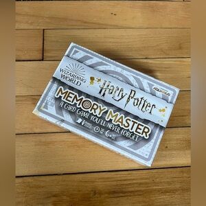 Harry Potter Memory Master A Card Game You’ll Never Forget Ages 6+ 4 Players